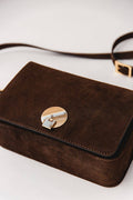 Amalfi Crossbody- Leather Suede