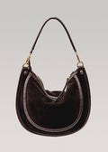 Luna Hobo-Italian Leather Suede