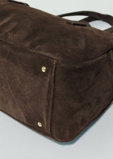 Viaggio Romantico Duffel- Italian Leather Slouchy Suede Duffel / Weekender