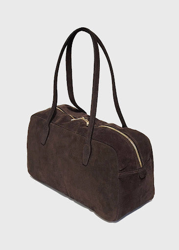Viaggio Romantico Duffel- Italian Leather Slouchy Suede Duffel / Weekender