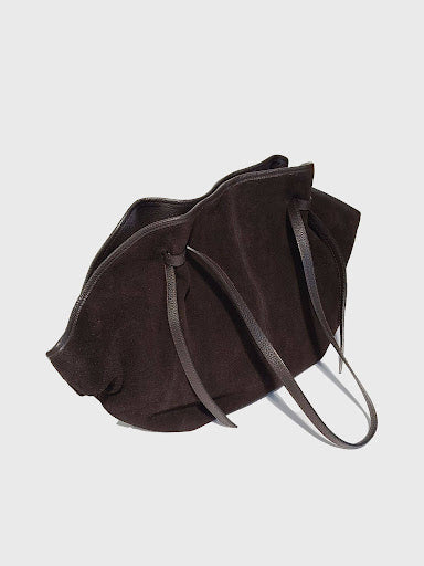 La Bella Tote- Italian Suede Lether