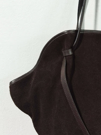 La Bella Tote- Italian Suede Lether
