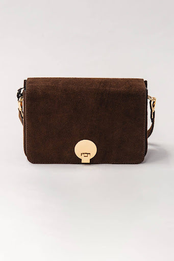 Amalfi Crossbody- Leather Suede